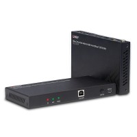 LINDY HDMI 4K60, Audio, IR & RS-232 HDBaseT KVM екстендър, Cat. 6, 100.0 м LNY-38343