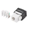Lanberg keystone toolless module RJ45 180° UTP CAT.5e конектор v1 Lanberg keystone toolless module RJ45 180° UTP CAT.5e конектор v1