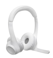 Logitech Zone 300 безжични слушалки бял