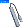 Orico USB 3.0 хъб и четец на карти сив артикул AH-A12F-GY-BP Orico USB 3.0 хъб и четец на карти сив артикул AH-A12F-GY-BP