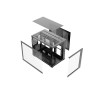 Darkflash mATX B275 PRO 6 x 120 mm Infinity Mirror A-RGB кутия за компютър артикул B275-PRO-6F-BK