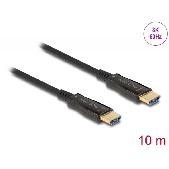 DeLock HDMI към HDMI 8K оптичен кабел 10 метра артикул DELOCK-84034