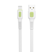 DeTech DE-C36C USB към USB Type C кабел 1 метър бял DeTech DE-C36C USB към USB Type C кабел 1 метър бял
