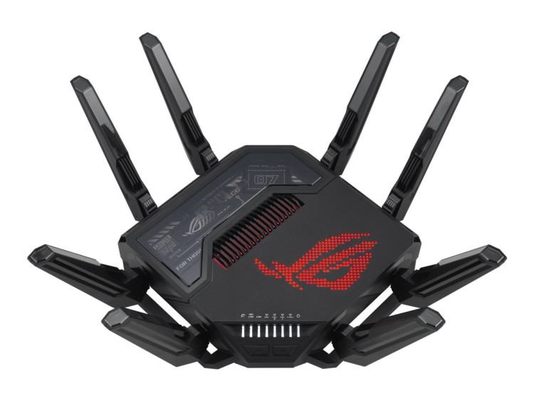 ASUS ROG Rapture GT-BE98 безжичен рутер артикул 90IG08F0-MO9A0V ASUS ROG Rapture GT-BE98 безжичен рутер артикул 90IG08F0-MO9A0V