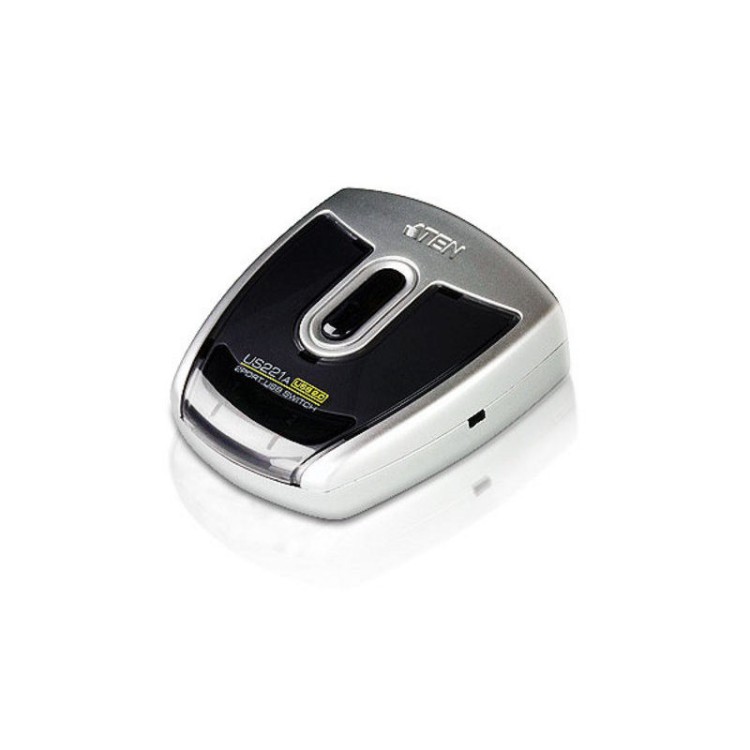 ATEN US221A Периферен превключвател, 2x 1, USB (2 PC поделят едно USB у-во) артикул US221A
