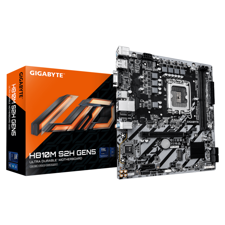 Gigabyte H810M S2H Gen5 mATX дънна платка артикул H810M S2H Gen5 Gigabyte H810M S2H Gen5 mATX дънна платка артикул H810M S2H Gen5