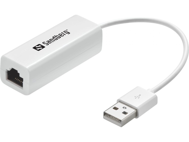 Sandberg USB 2.0 към RJ-45 мрежова карта артикул SNB-133-78