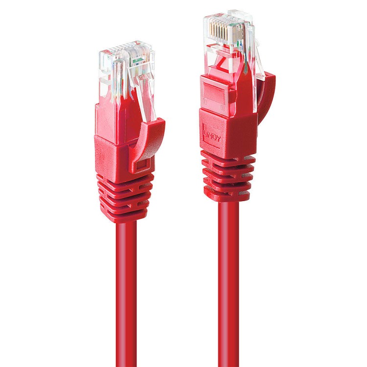 LINDY UTP мрежов кабел, Cat. 6, червен, 3.0 м LNY-48034 артикул LNY-48034 LINDY UTP мрежов кабел, Cat. 6, червен, 3.0 м LNY-48034 артикул LNY-48034