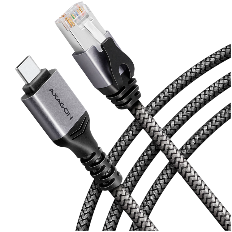 Axagon ADE-CM15 USB Type C към RJ-45 кабел 1.5 метър артикул ADE-CM15
