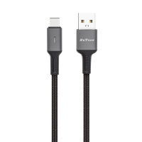 DeTech DE-C39C USB към USB Type C кабел 1 метър черен DeTech DE-C39C USB към USB Type C кабел 1 метър черен